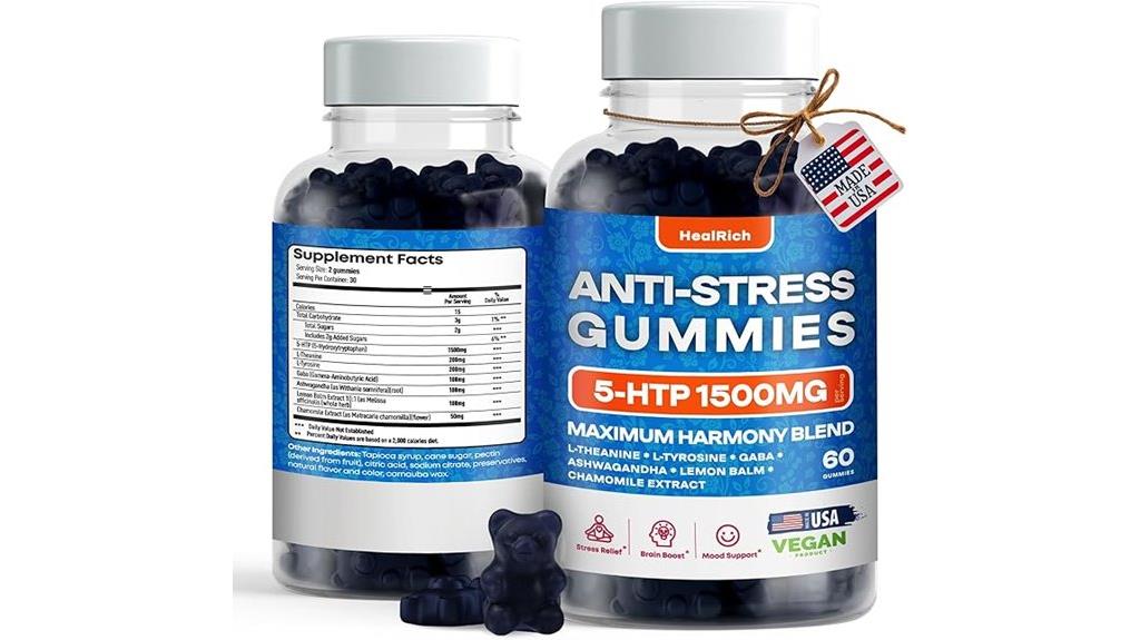 calming stress relief gummies