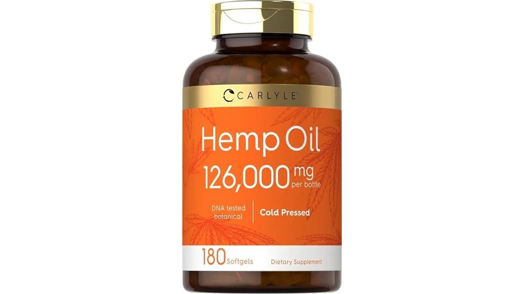 carlyle hemp oil benefits