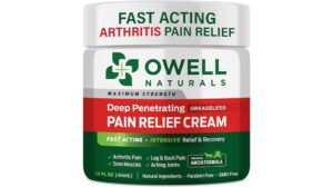 OWELL Naturals Arthritis Pain Relief Cream Review