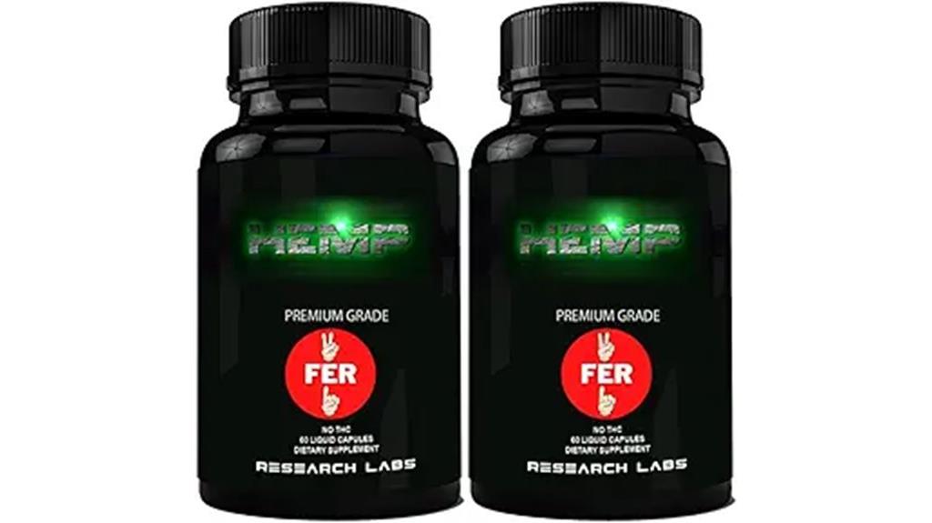 hemp capsules product review