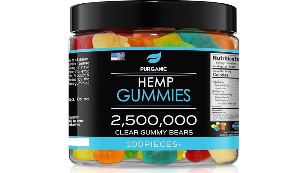 hemp gummies for relief