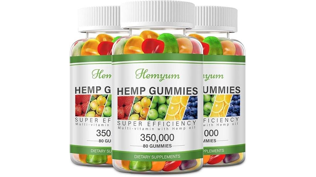 hemp gummies natural solution review