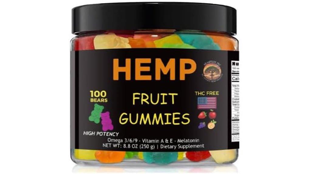 hemp gummies potency and flavor