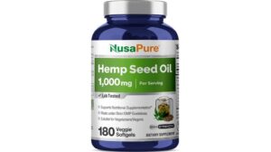 NusaPure Hemp Oil Capsules Review: Pain Relief Success