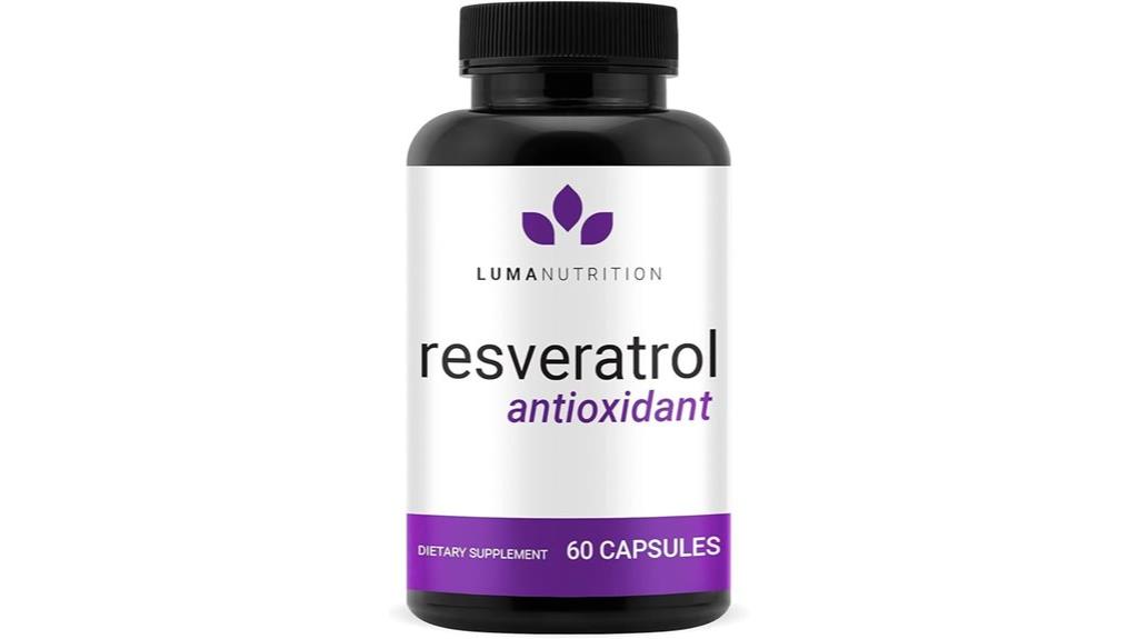 high purity resveratrol benefits