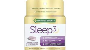 Nature’s Bounty Sleep3 Review: Sleep Better Tonight