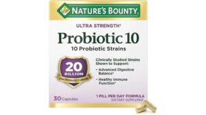 Nature’s Bounty Probiotic 10 Review