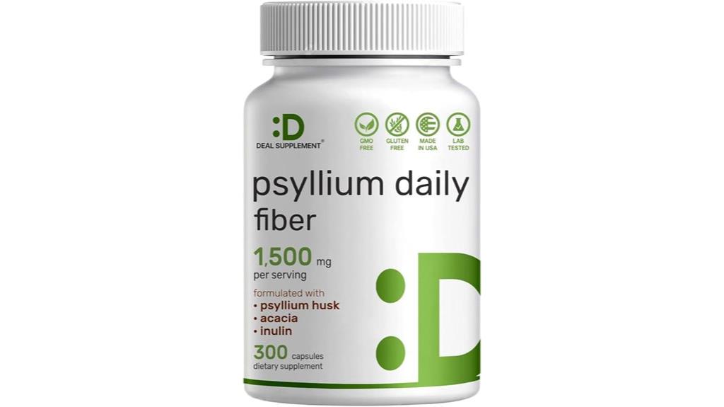 psyllium husk capsule evaluation