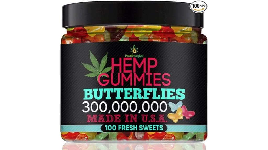 relaxing hemp infused gummies