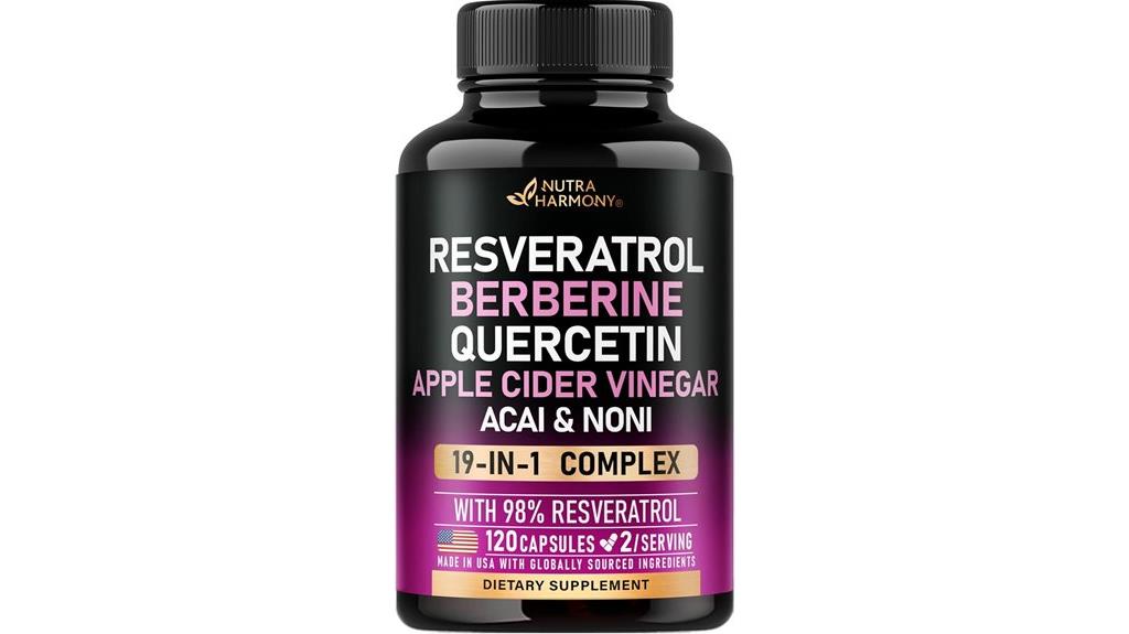 resveratrol powerful health supplement