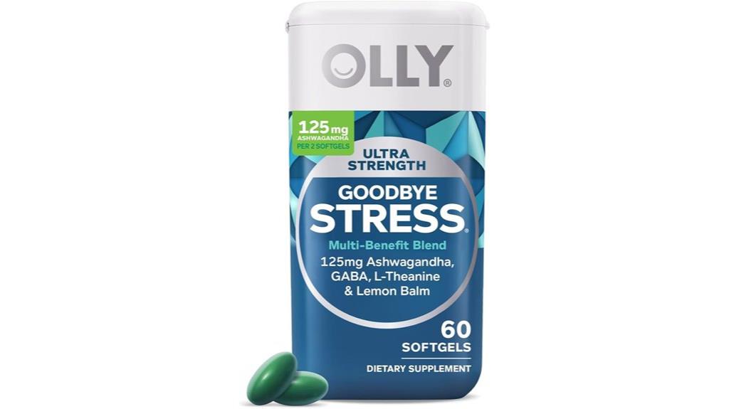 stress relief softgels review